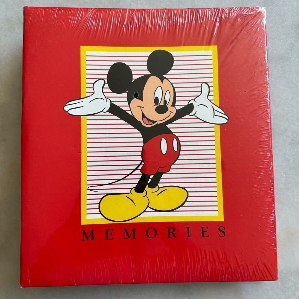 NEW IN PACKAGING 1989 DISNEY MICKEY MOUSE EASYSTIK PHOTO HOLDER